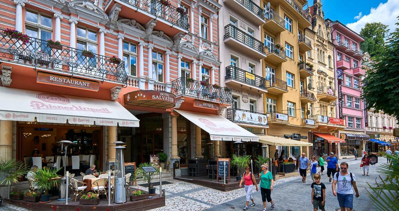 Salvator Hotel การ์โลวีวารี ภายนอก รูปภาพ