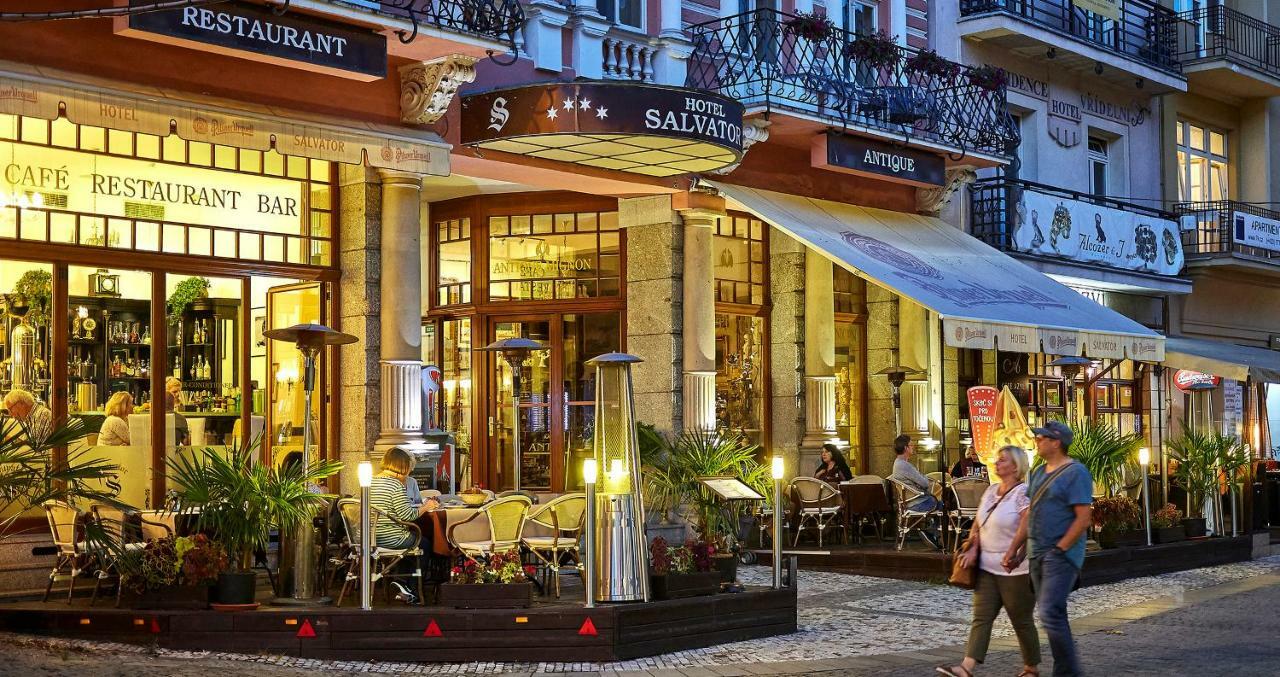 Salvator Hotel การ์โลวีวารี ภายนอก รูปภาพ